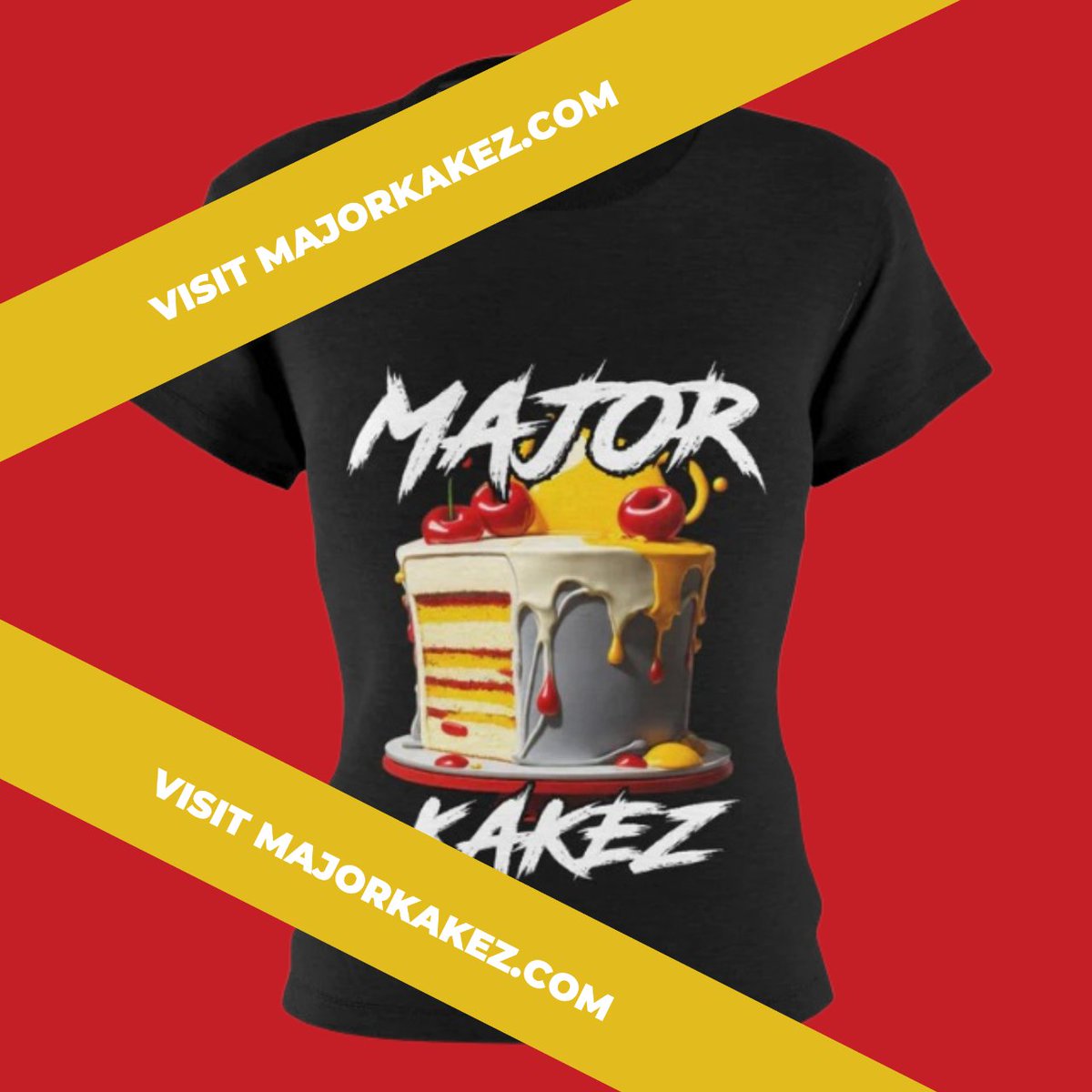 MajorKakez's tweet photo. 🛍️✨ Elevate your style with a touch of sweetness! Explore the delightful world of Major Kakez at https://t.co/FhtTd9imOO 🍰💃 Discover unique, cake-inspired fashion that blends comfort and trend-setting flair.  🌟👗 #ShopNow #FashionIndulgence #MajorKakezStyle 🍬👚 https://t.co/aysv3gRKCj