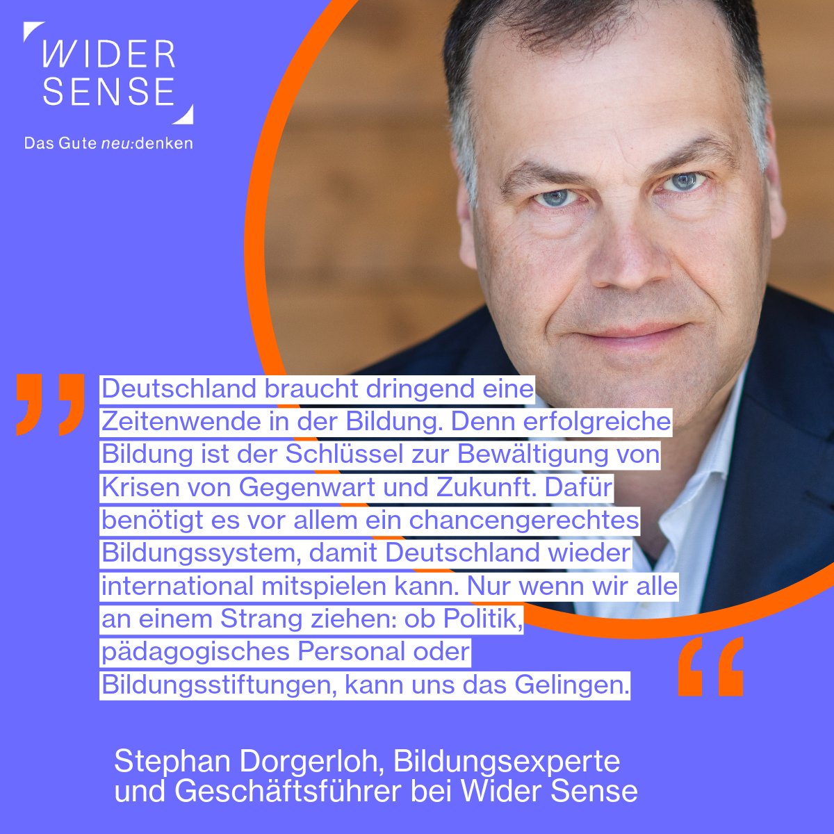 Jetzt erst recht! Die #PISA-Ergebnisse diese Woche sind nur ein weiterer Ansporn das Thema #Bildungsgerechtigkeit in Deutschland weiterhin voranzubringen. Erfahrt mehr über unser Bildungsprojekte: widersense.org/unsere-kunden/… #Bildung #besserlernen #nationalesbildungsforum