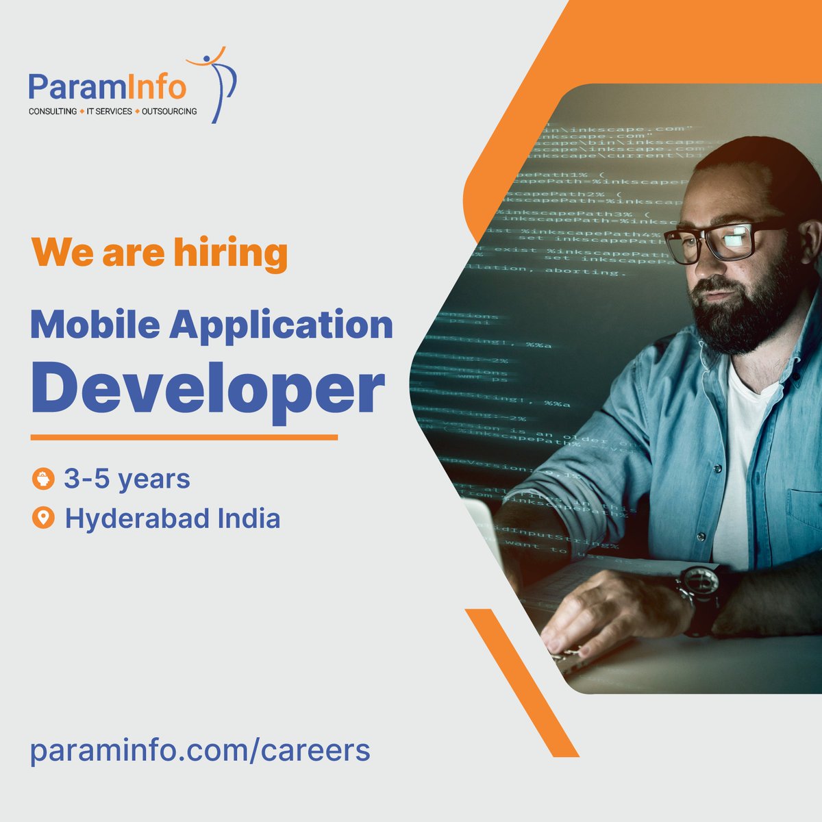 paraminfoit's tweet photo. 𝐉𝐨𝐛 𝐓𝐢𝐭𝐥𝐞: Mobile Application Developer 📢
𝐀𝐩𝐩𝐥𝐲 𝐍𝐨𝐰: https://t.co/PaH8EmK9XP 👈
𝐄𝐱𝐩𝐞𝐫𝐢𝐞𝐧𝐜𝐞: 3 - 5 Years
𝐋𝐨𝐜𝐚𝐭𝐢𝐨𝐧: Hyderabad, India
𝗪𝗼𝗿𝗸 𝗳𝗿𝗼𝗺 𝗛𝗼𝗺𝗲👈
#jobs #workfromhome #WFH #mobileapplicationdeveloper #mobileapplication #Developer https://t.co/bP2hVadG0Q