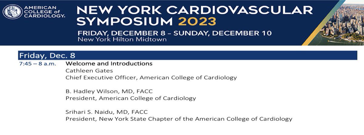 Had the privilege to showcase all we’re doing @NYSCACC as part of the intro for the 30th annual Fuster course @ACCinTouch! We ❤️ NY! @himavidula @APKithcartMDPhD @BinitaShahMD @EugeniaGianos @RMBTcardioMD @GiorgioMedranda @heartsmartpro @ameeshisath @DikshyaSharmaMD @DLBHATTMD