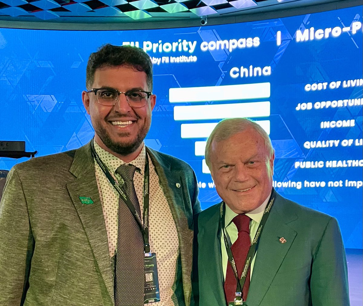 EssamAlGobaisi's tweet image. I was pleased to participate #FIIPRIORITY in #HongKong, addressing humanity&apos;s most pressing priorities &amp;amp; exploring the &apos;Megatrends Shaping Humanity.&apos;
As a part of the movement that sparks solutions for an #ImpactOnHumanity. 
Thanks for our friends in Hong Kong was great time with…