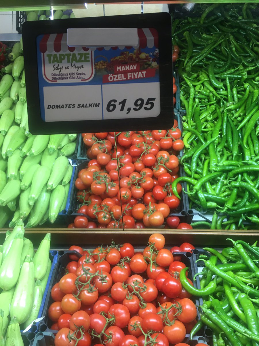 Masallahımız Var.. Uçuyoruz 
 Domates 🍅 Kilosu 61 TL

Rabbim Fakir Fukaranın Yar ve Yardımcısı Olsun...