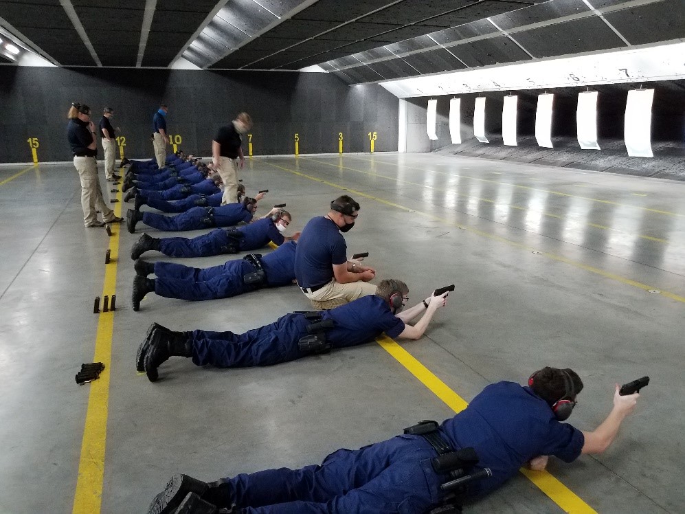 ‘The Twelve Days of Training’❄️❄️❄️ 
On the second day of training, 
my instructor gave to me …
Two earmuffs 
And
A student handbook of #FLETC