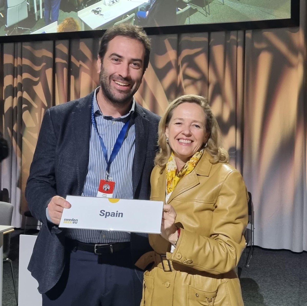 carlos_cuerpo's tweet image. #ECOFIN backs our very own Vice President @NadiaCalvino to lead the @EIB.

Excellent news for this key #EU institution!

So sad to see you go…and yet so happy for this well deserved recognition :)

All the best in your new endeavours!

#TeamNadia