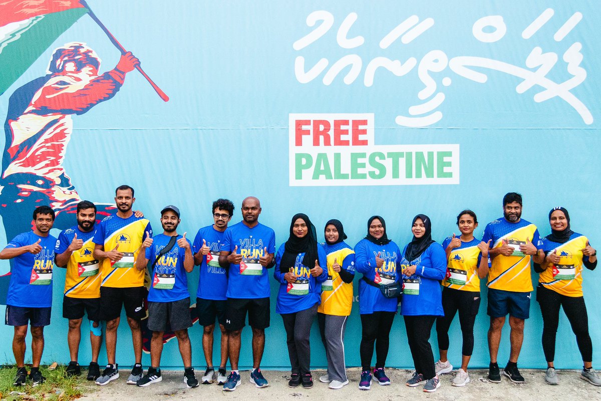 🇵🇸Our hearts. Our thoughts. Our prayer🇵🇸

Check out some photo highlights of our Team Members successfully completing <a href="/3000TfG/">Total Fitness Group</a> The Maldives Long Run 5K! 
All proceeds in support of <a href="/cancersocietymv/">Cancer Society of Maldives</a> 

#FreePalestine #TheMaldivesLongRun2023 #CSM #TeamVILLA