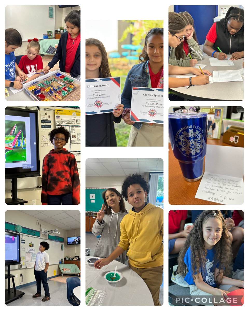 szeglowski's tweet photo. Happy Florida Gifted Education Week! So proud of my students, they make my day everyday! @WoodbridgeElem @Gifted_HCPS @HillsboroughSch @VMorseHCPS @HCPSElemRegion2 #giftededucationweek https://t.co/9BTylg7tD5