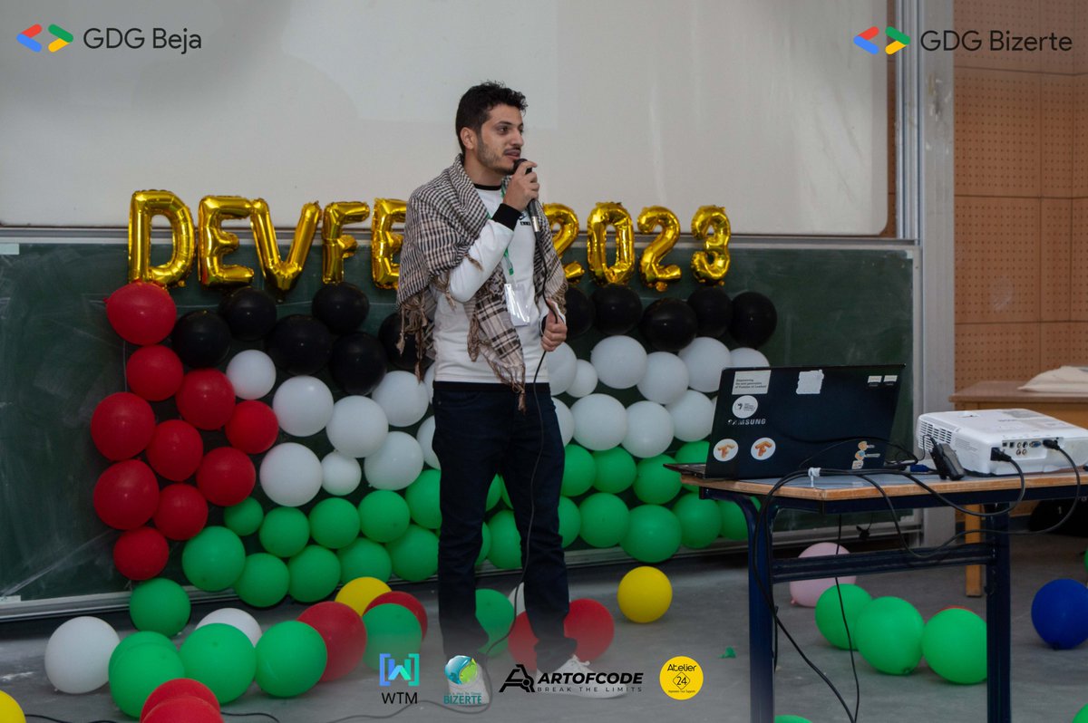 GDGBeja's tweet image. GDG Presentation at DevFest Beja Bizerte 2023 is around the corner! 🚀 Share your GDG snapshots with #DevFestBejaBizerte2023 to hype up the tech community. Let&apos;s capture the energy and excitement in pixels! 📸 #GDGPresentation #gdgbeja #gdgbizerte #artofcode #DevFestBejaBizerte