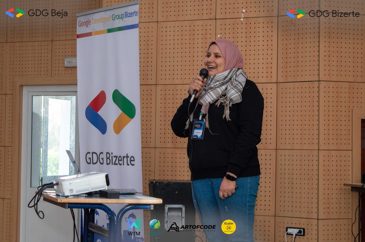 GDGBeja's tweet image. GDG Presentation at DevFest Beja Bizerte 2023 is around the corner! 🚀 Share your GDG snapshots with #DevFestBejaBizerte2023 to hype up the tech community. Let&apos;s capture the energy and excitement in pixels! 📸 #GDGPresentation #gdgbeja #gdgbizerte #artofcode #DevFestBejaBizerte