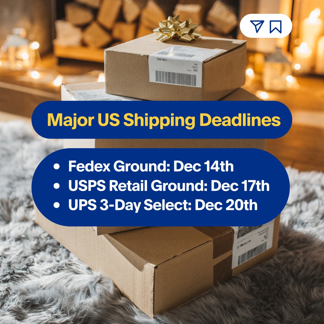 PSA: Don’t miss the holiday shopping deadlines. Get the PayPal app to track your packages!