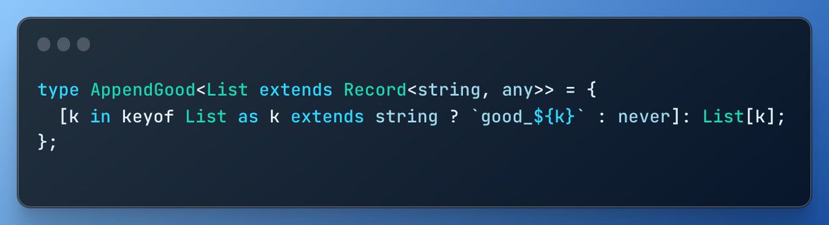 drht_'s tweet image. Advent of TypeScript 2023 #7 

#AdventOfTypescript