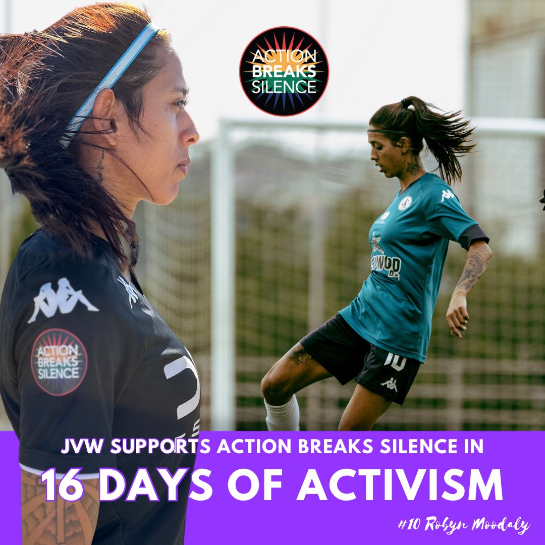 JVW supports Action Breaks Silence during 16 days of Activism &amp; beyond! 

Engage, educate and empower communities to end violence against women &amp; girls.

#16daysofactivism #actionbreakssilence