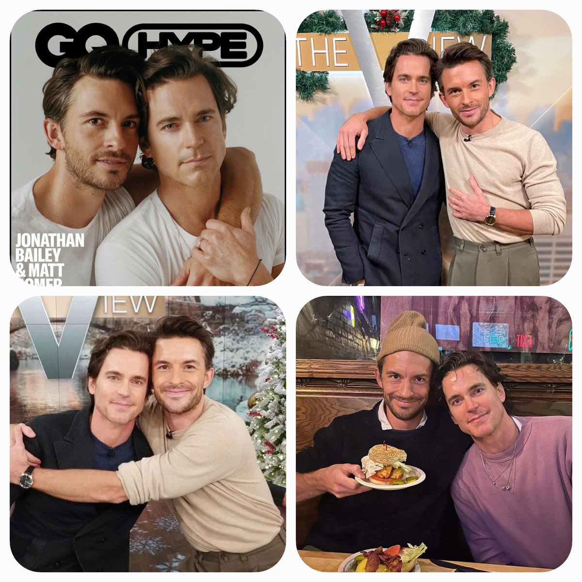 CS__03's tweet image. I love these pictures so much 😍
Hope to see more movies or series with both of you @MattBomer and #jonathanbailey 💙 #fellowtravelers