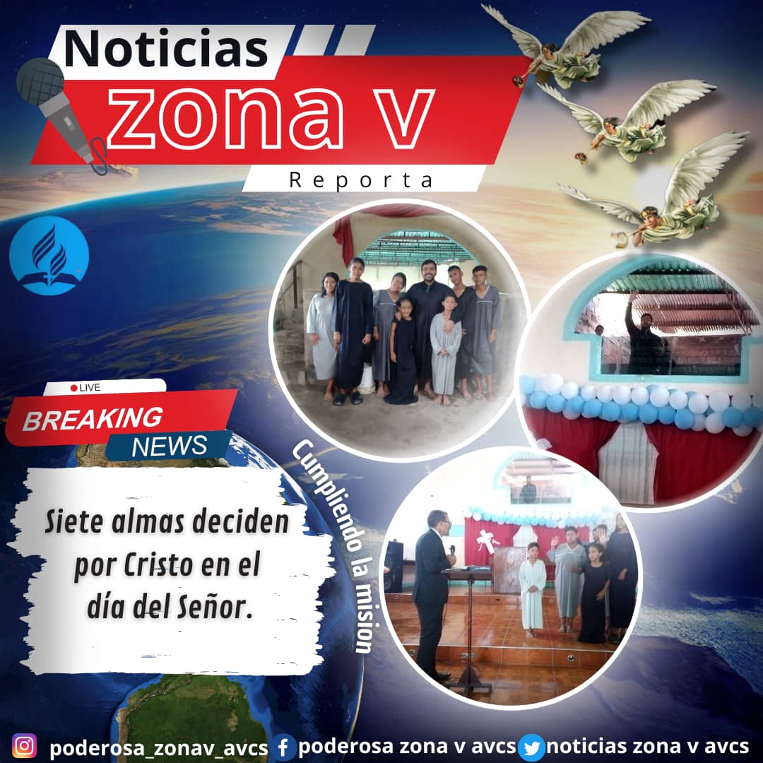 𝐒𝐢𝐞𝐭𝐞 𝐚𝐥𝐦𝐚𝐬 𝐚𝐜𝐞𝐩𝐭𝐚𝐫𝐨𝐧 𝐚 𝐂𝐫𝐢𝐬𝐭𝐨 𝐜𝐨𝐦𝐨 𝐬𝐚𝐥𝐯𝐚𝐝𝐨𝐫 𝐲 𝐫𝐞𝐝𝐞𝐧𝐭𝐨𝐫 𝐞𝐧 𝐬𝐞𝐦𝐚𝐧𝐚 𝐝𝐞 𝐠𝐫𝐚𝐭𝐢𝐭𝐮𝐝 𝐞𝐟𝐞𝐜𝐭𝐮𝐚𝐝𝐚 𝐞𝐧 𝐒𝐚𝐧𝐭𝐚 𝐓𝐞𝐫𝐞𝐬𝐚 𝐝𝐞𝐥 𝐓𝐮𝐲
Noticia completa en nuestro Instagram 👇🏽👇🏽👇🏽 instagram.com/p/C0mALtuurRZ/…