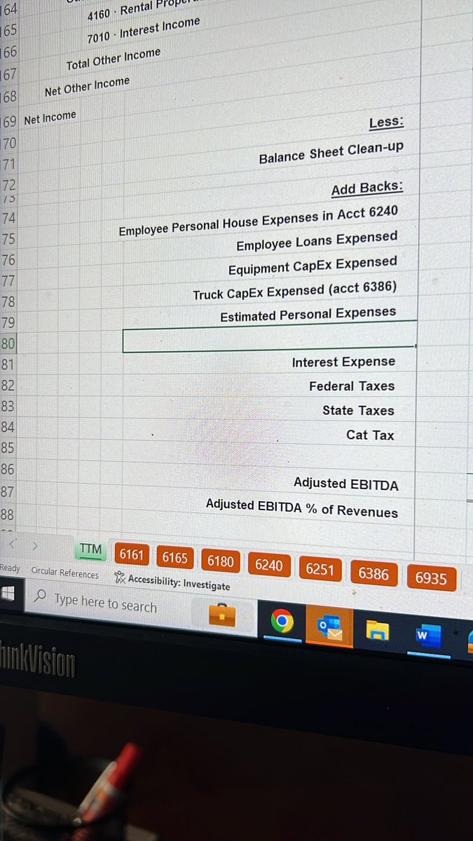 gaap accounting is for the birds (as is not getting a tax beni for your house evidently) 🤣 joys of #SMBTwit