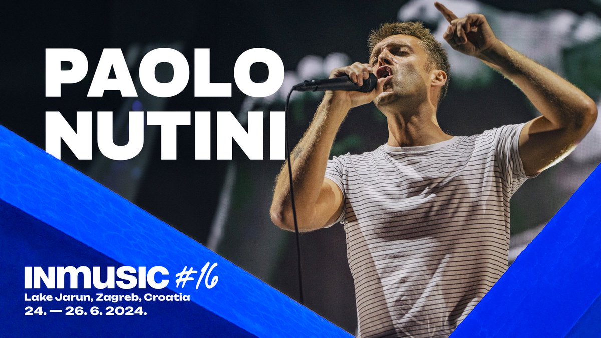 🔥🔥The brilliant @PaoloNutini returns to Zagreb after almost a decade as a part of @INmusicfestival #16 in June 2024! Get your 3-day festival tickets for only 92 EUR here: bit.ly/IMF2024_Tickets 🎟️🎟️ #visitZagreb #loveZagreb