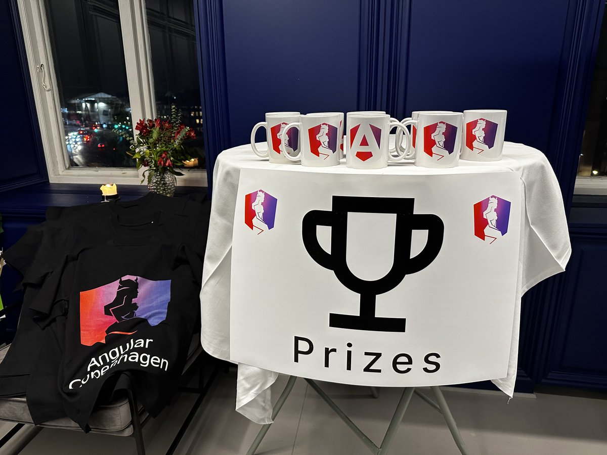 🎨 We also unveiled our new logo, a change inspired by the recent rebranding of Angular. Huge thanks to Violet and <a href="/AlexanderHafsta/">Alexander Hafstad</a> for shaping our new look.

😻 And yes, we had cakes with our logo and the <a href="/angular/">Angular</a> logo!