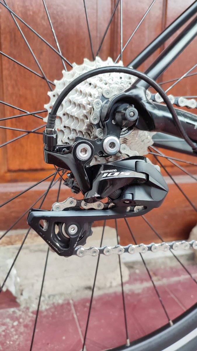 UP_Bike_'s tweet photo. WTS Fullbike : 
Polygon Strattos S5 Rim brake Size S
-Groupset 105 R7000 11 speed
-Chain KMC X11
-Stem, Dropbar, Seatpost, Saddle, Wheelset entity
-Bartape unbrand
-Tire Maxxis Pursuer 700x28c 

IDR: 9.500.000 (Negotiable)

Order/Negotiation
⬇️
WA 089526709918

#fnfjb #frbjb https://t.co/i4J7efwQbe