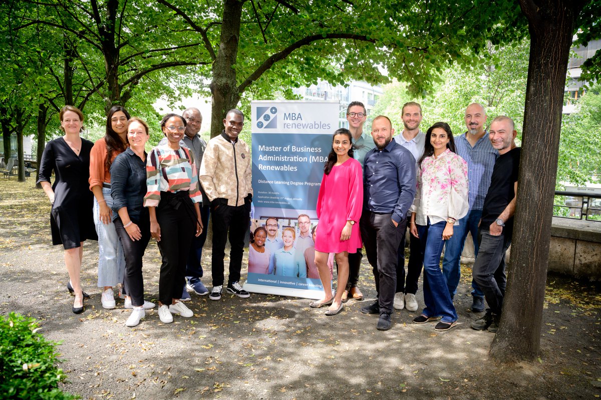 renac_ag's tweet photo. 🎉 Good news! The 🎓 #MBA #Renewables will be offered twice a year from 2024. Intakes will start in April and October. We are already accepting applications for both semesters in spring and fall:👉https://t.co/l5AnZgIPGZ

#renewableenergy #EnergyTransition #energy #studyonline https://t.co/08Vdw9BTIX