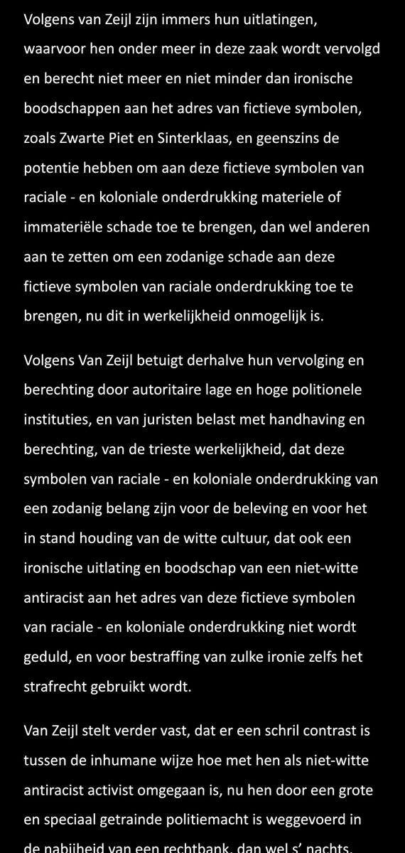 MikevanZeijl's tweet photo. Vandaag diende mijn hoger beroep in de zgn bedreiging van Sinterklaas met de door @geenstijl gemaakte photoshop. Ik heb mijn advocaat de opdracht gegeven om de verdediging te staken en @Het_OM en @RechtspraakNL niet langer te legitimeren. Zie hier de tekst
https://t.co/fKUZ3UOVzV https://t.co/tNgStKFVN4