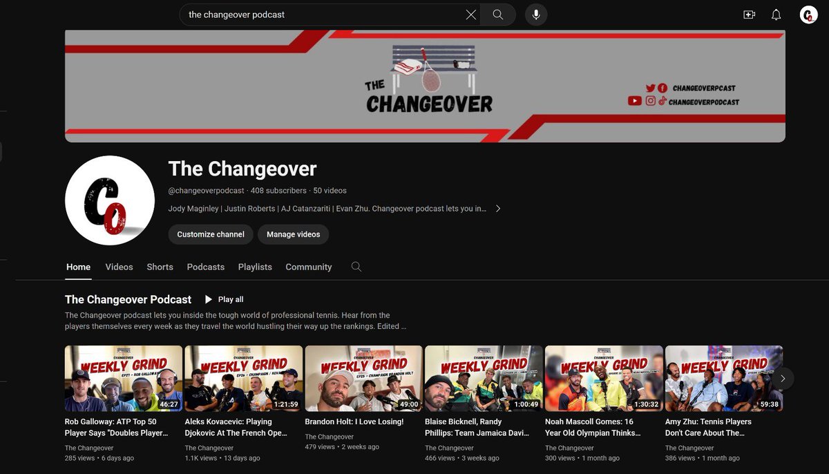 changeoverpcast's tweet photo. Subscribe to our youtube and don’t miss episodes of your favorite pros 

https://t.co/L8w9jRkLvw https://t.co/GdLWHPyI4U