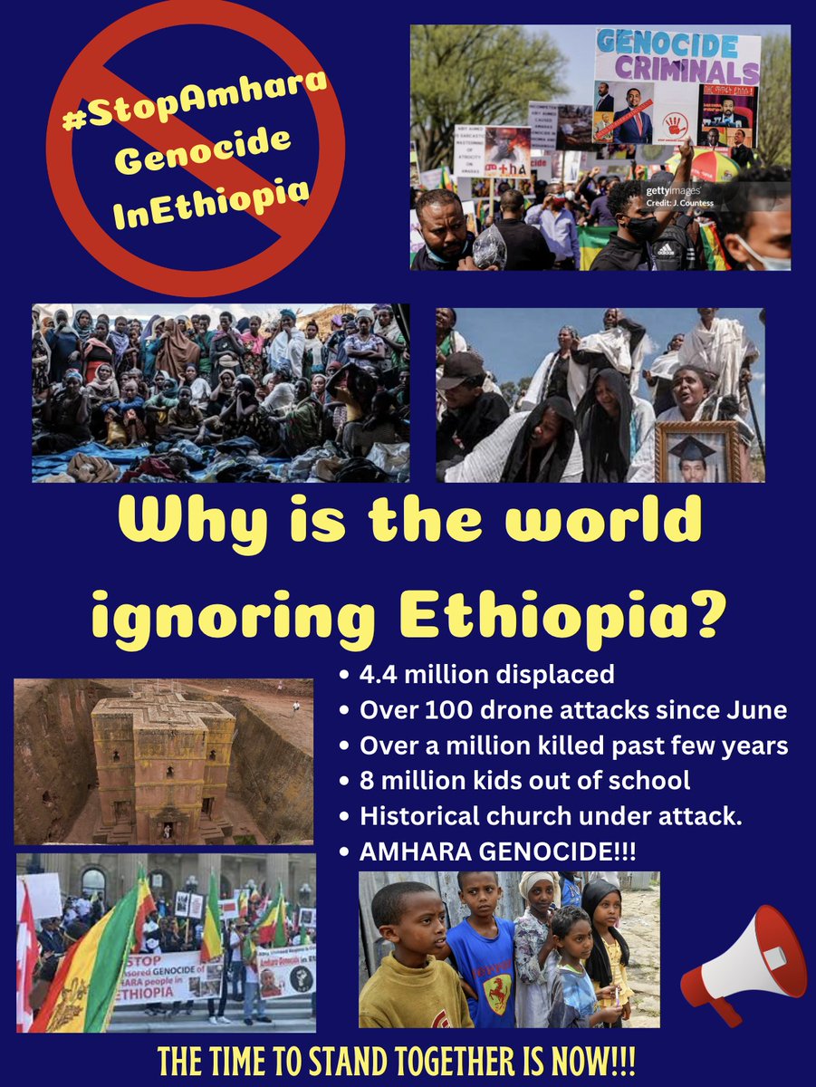 The US government, <a href="/JoeBiden/">Joe Biden</a> administration appears to indirectly support the <a href="/AbiyAhmedAli/">Abiy Ahmed Ali 🇪🇹</a> government, which is reportedly carrying out the largest massacre of innocent civilians in the world today. 

Currently, there's an ongoing ethnic cleansing targeting the Amhara people in