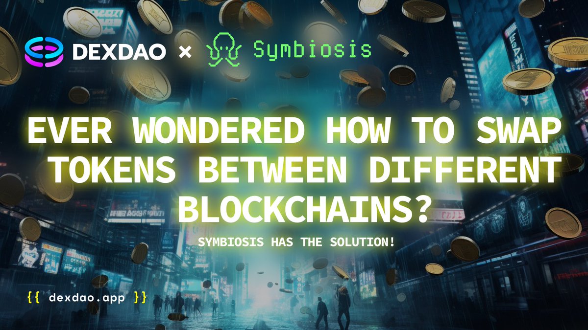Ever wondered how to seamlessly #swap #tokens between different #blockchains? Symbiosis has the solution! @symbiosis_fi is a #decentralized platform that enables users to move #liquidity across multiple blockchains. Launched in 2021, it aims to provide a seamless and secure…