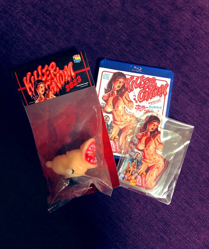 13_masa's tweet photo. キラーコンドームのゼンマイのフィギュア買ってたからBlu-rayもエロスティカの初回限定版でコーディネートww
#erostika #killercondom https://t.co/b4W29PpnsQ