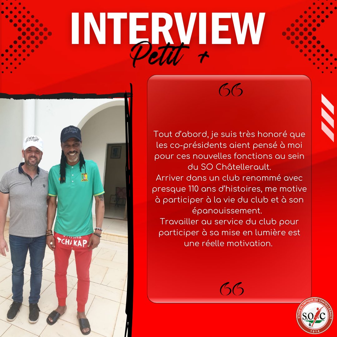 S.O. Châtellerault 🔴⚪ tweet media