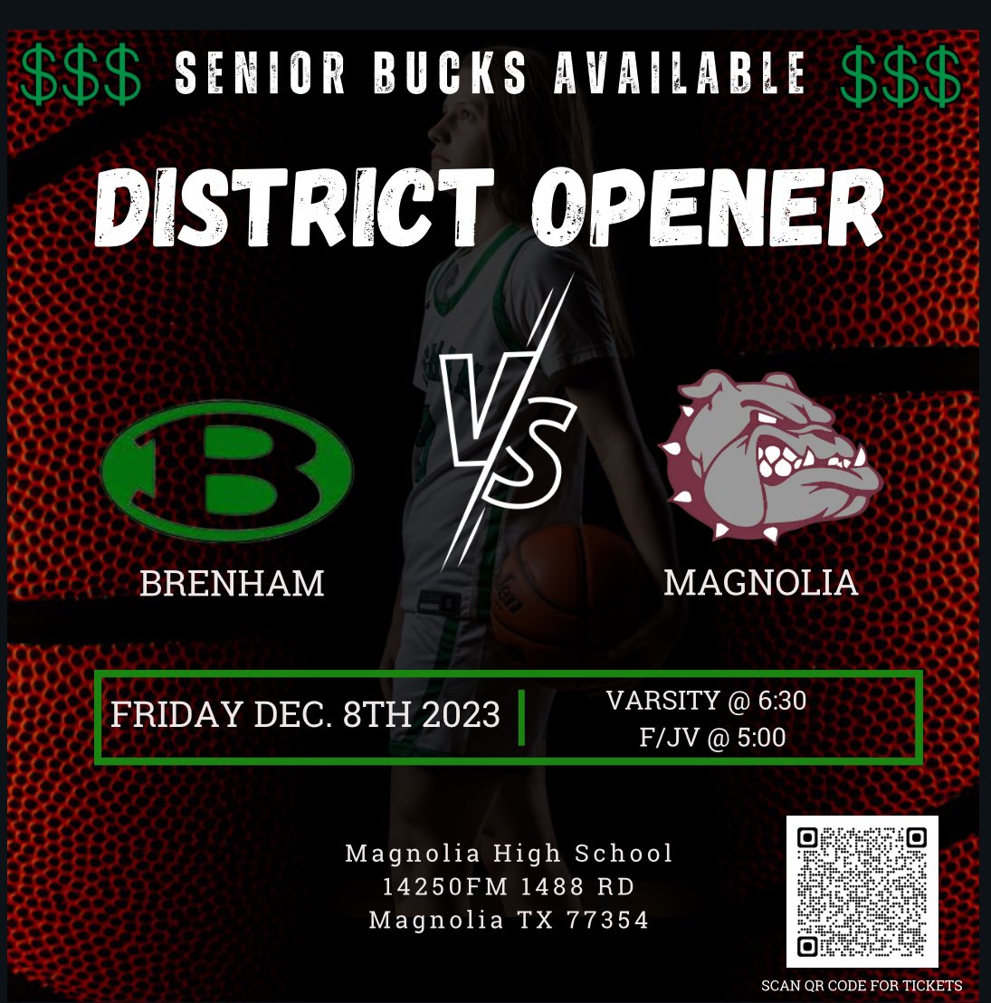 Halle Scheel (@hallescheel) on Twitter photo District Opener in Magnolia tonight for <a href="/CubetteBISD/">Cubette Basketball</a>! We’d love to see 🫵🏼 there!! Be LOUD and let’s Black Out the stands!!!! My LAST district opener! Excited to take the court with my teammates!
WE>me
#LeaveALegacy #SeniorYear District Opener in Magnolia tonight for <a href="/CubetteBISD/">Cubette Basketball</a>! We’d love to see 🫵🏼 there!! Be LOUD and let’s Black Out the stands!!!! My LAST district opener! Excited to take the court with my teammates!
WE>me
#LeaveALegacy #SeniorYear