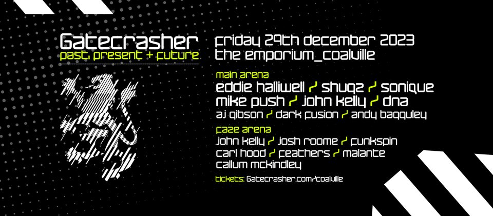 The lion will roar again! Can't wait to be back at Gatecrasher on December 29 - one of the most known and favorite Club brands in UK history!
Info &amp; tix : gatecrasher.com