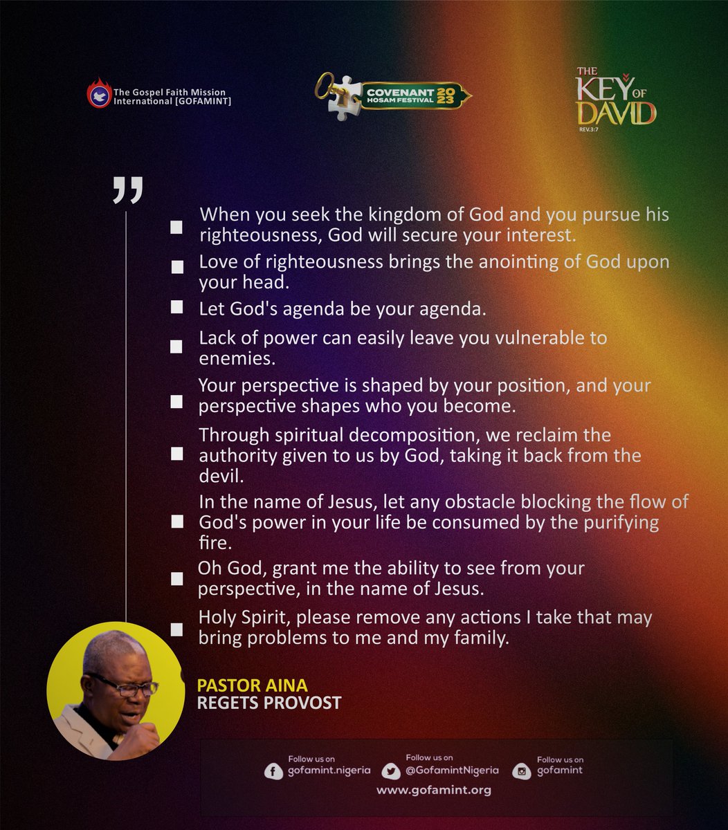 gofaminthq's tweet photo. #GOFAMINT
#CovenantHOSAM2023
#TheKeyofDavid https://t.co/YB0cusFK6Y