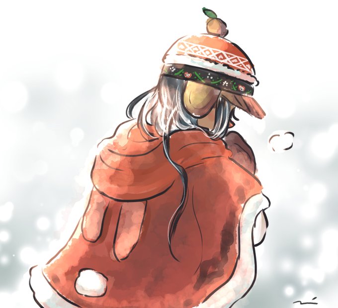 「頭巾 降雪」のTwitter画像/イラスト(新着)｜2ページ目
