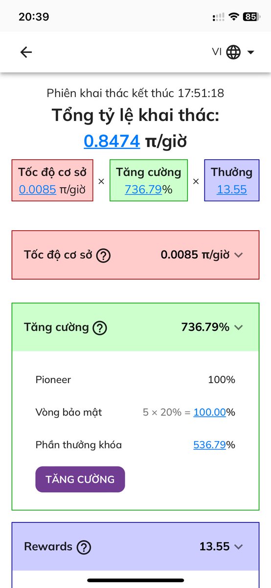 xuanquyet1981's tweet photo. ✅Sự bùng nổ Pay With Pi #PiFest đã thúc đẩy các giao dịch thương mại trên toàn thế giới, mang đến niềm tin và hy vọng cho các Pioner🥰🥰🥰
✅Các bạn hãy giữ chặt đồng Pi, chi tiêu thật hợp lý nhé😎😎😎
✅Với tốc độ cơ sở ~ 0.0085/1h thì một NĂM (12T) Kích Sét liên tục chỉ kiếm được ~ 73,44Pi😭😅😂
✅Giờ hãy tham khảo giá một chiếc điện thoại trên PCM👇👇👇