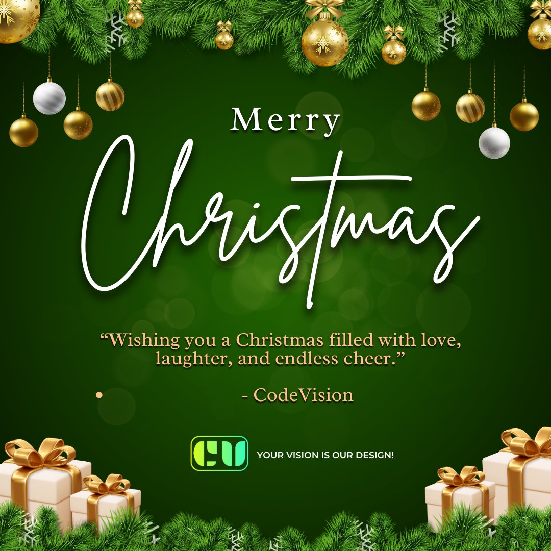 codevisionrsa's tweet image. 🎄MERRY CHRISTMAS EVERYONE! 🎉🥳