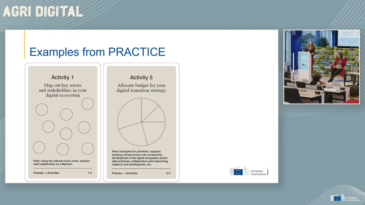 EUAgri's tweet photo. Yulia Barabanova presents a toolkit for policy-makers
 - a physical tool for digital problems -

to reflect on the values &amp; principles of the digitalization process.

Find the toolkit here 👉https://t.co/ZM4RFUAueL

#EUDigitalAgri #EUAgriFoodDays https://t.co/JXTLAote06