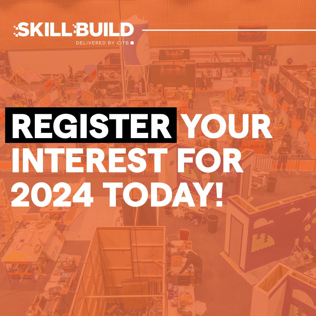 CITB_UK's tweet image. THANK YOU to all the competitors who signed up for SkillBuild 2023 👏 

Fancy going head-to-head with the best construction talent in the UK? 

SkillBuild is back in 2024! Register your interest 👇 
bit.ly/3P94fch