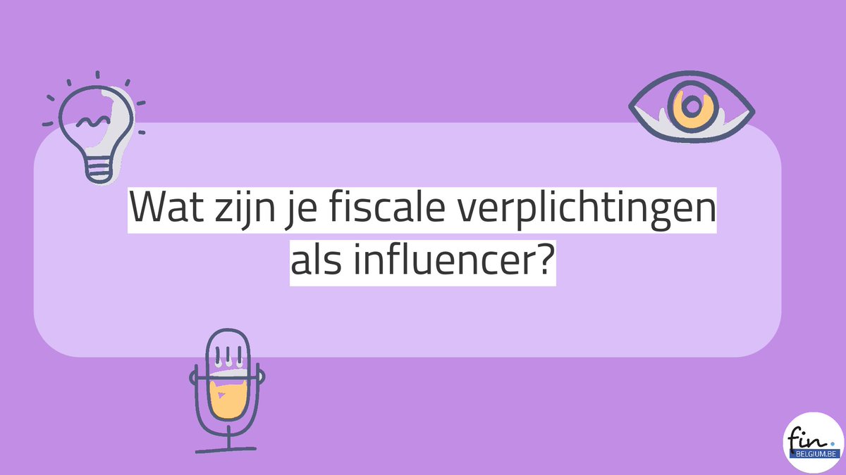 FODFinancien's tweet photo. 🤴👸 Bekijk onze documentatiemap, beschikbaar op Fisconetplus, om meer te weten over je fiscale verplichtingen en verantwoordelijkheden naar je volgers toe 👉 https://t.co/Xn7Ok3iCry.
#influencer #fodfinanciën #fisconetplus #fiscaliteit https://t.co/FPeguBQ8oN