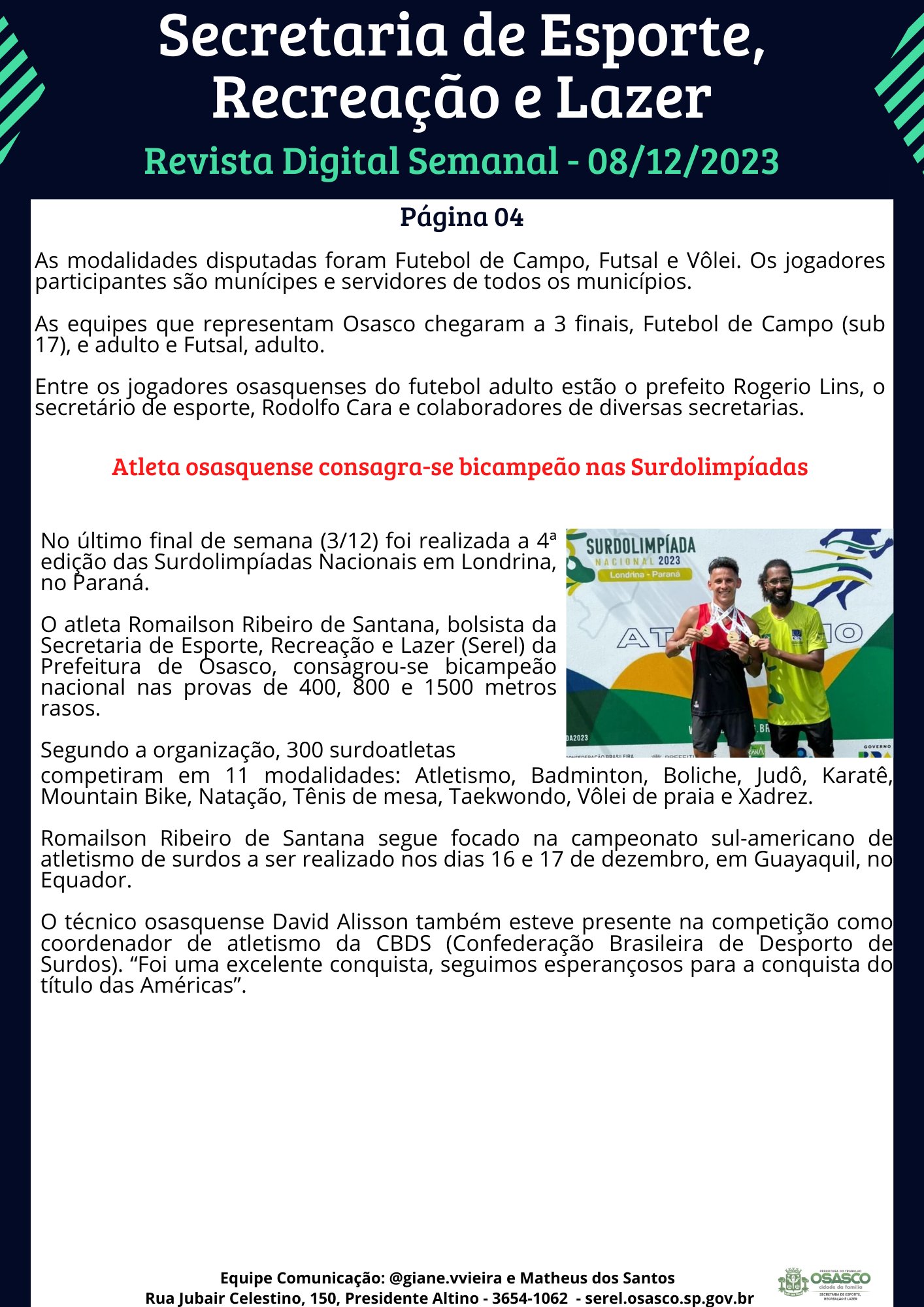 Enxadrista de Osasco está representando o Brasil na Copa do Mundo de Xadrez  - SEREL - Secretaria de Esporte, Recreação e Lazer