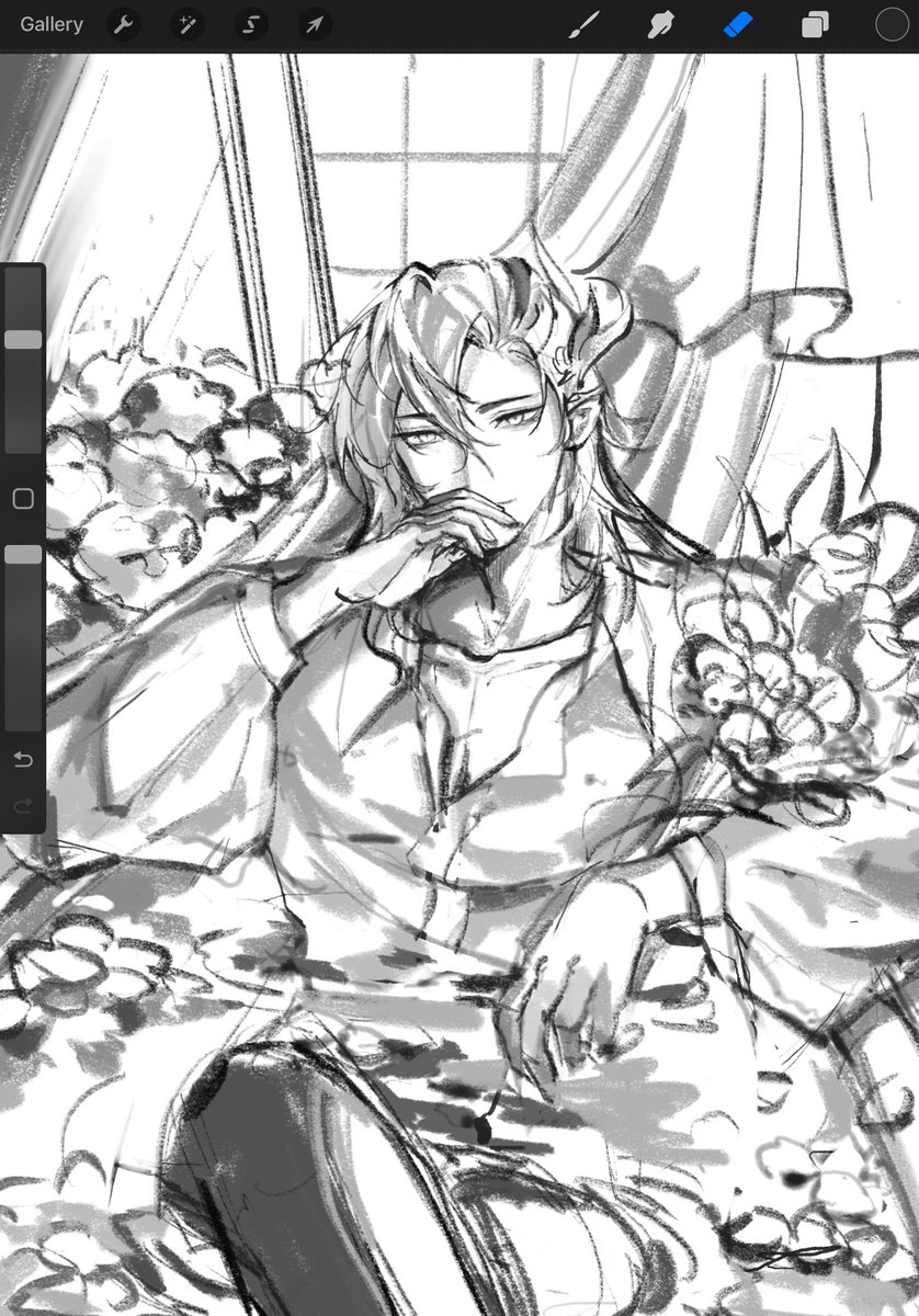 minsumi_'s tweet photo. Wip

 #Neuvilette https://t.co/C5DLZrRNWL