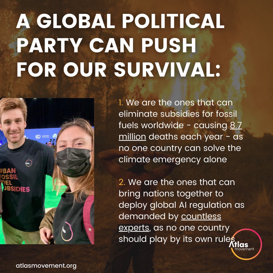 AtlasMovement's tweet photo. We can fend off any existential threat. Humanity can survive and thrive. We just need global politics π΄ππ€
#AtlasMovement #PhilosophyOfUnity https://t.co/p5BlFTiXbN