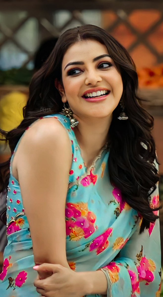 Her Smile!!🤌💙 @MsKajalAggarwal || #KajalAggarwal