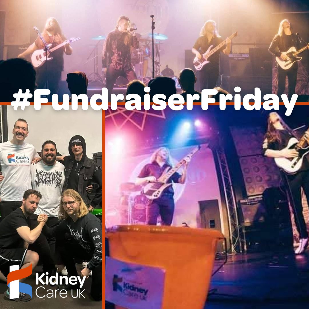 📣 It's #FundraiserFriday! A HUGE thanks to <a href="/Earthbound_band/">Earthbound</a> for raising £682.60!

💬 "Our vocalist Tom was diagnosed with stage 4 kidney failure due to #IGAN. We wanted to give back &amp; help people suffering with CKD!"

<a href="/Countless_Skies/">Countless Skies</a>  
<a href="/40000Leagues/">40,000 Leagues</a> 
Credit: Eleanor Hazel Photo