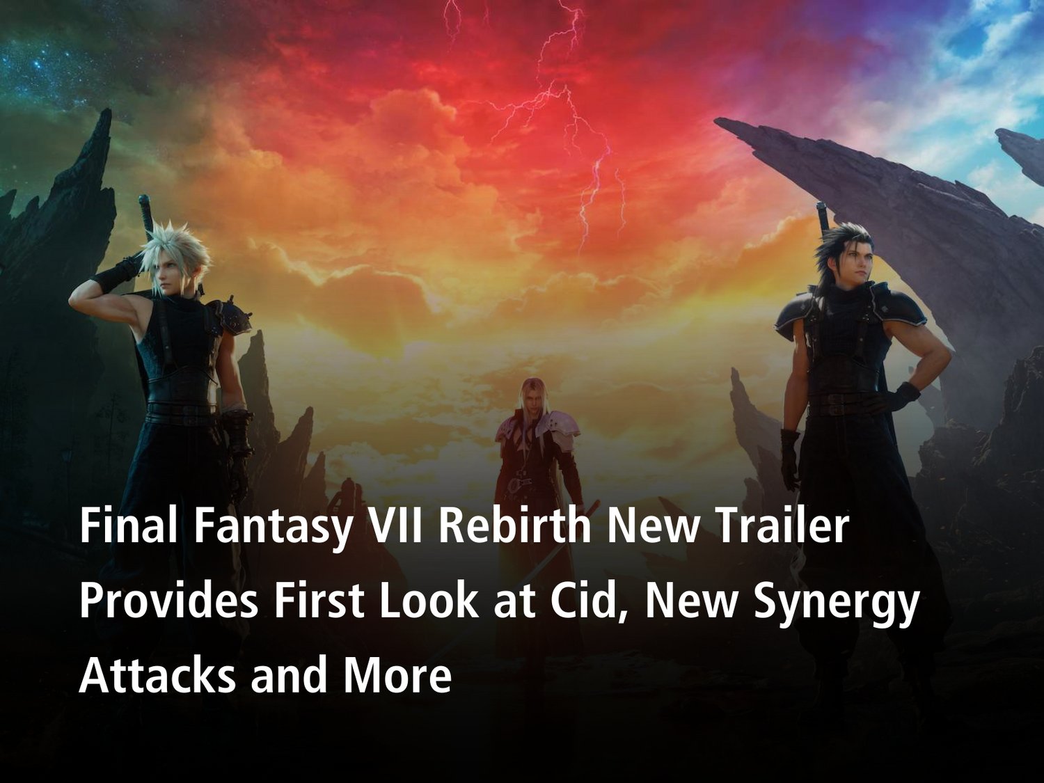 FINAL FANTASY VII REBIRTH information, release date and more