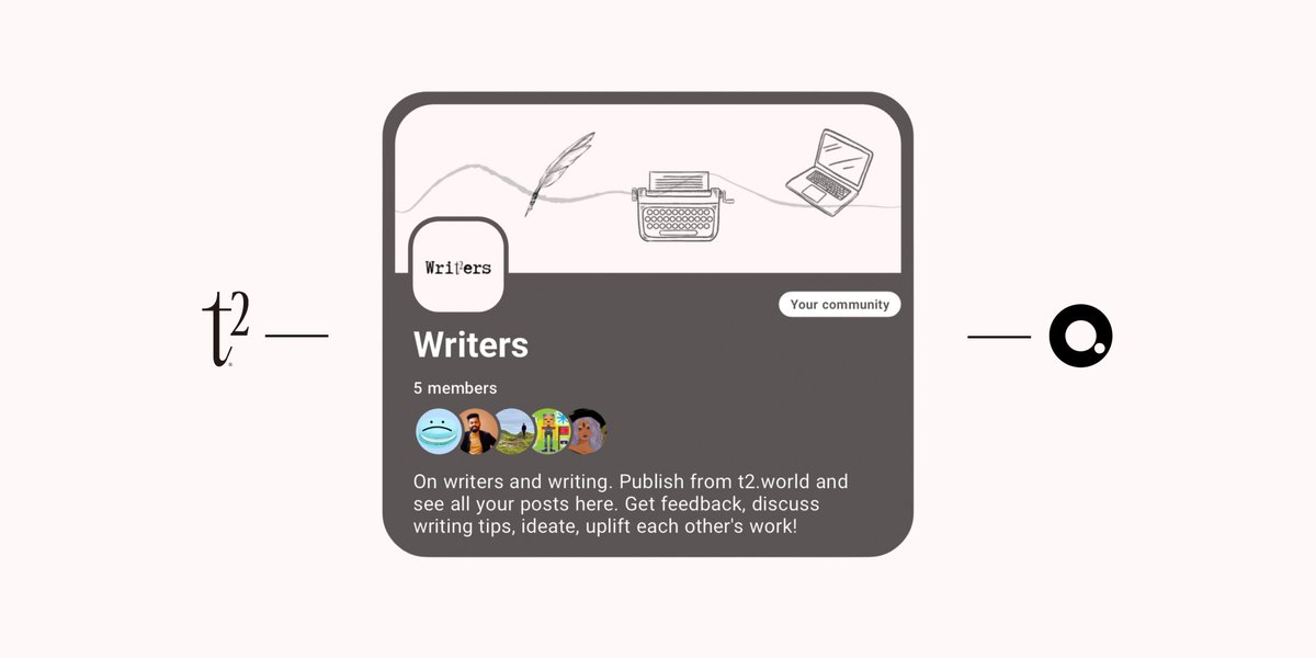 t2wrld's tweet photo. Welcome to the Writers Community on @orbapp_ – where words meet worlds. 🌍💖

This is where you can leverage t2’s composability within the @LensProtocol ecosystem to enjoy social reading and writing. 

Join us today through the link! 👇
https://t.co/1nCWl3c4MS https://t.co/0EAPfRLxPM
