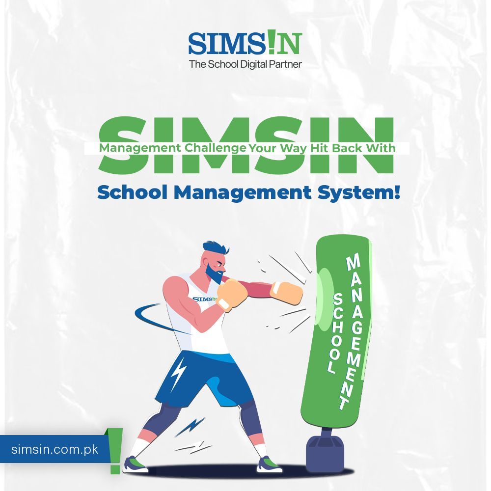 Facing management challenges? Don't worry SIMSIN School Management System has your back.
#SIMSIN #SiminsbyArwaj #SchoolManagementSystem #SchoolManagemwnt #ManagementChallenges #SchoolManagementERP