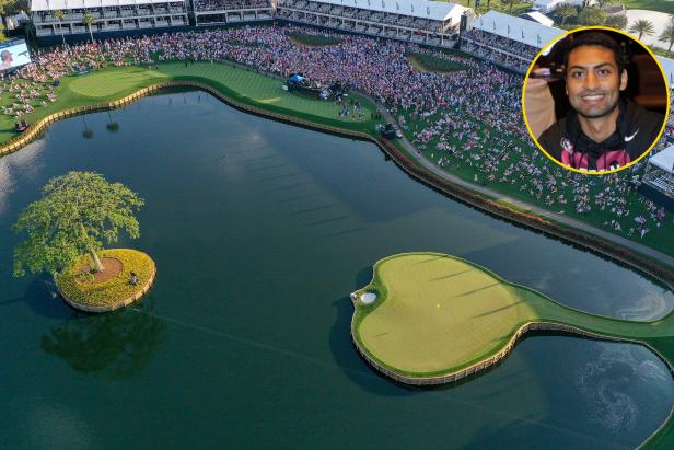 Golfer has incredible run-in with the man who allegedly stole $22 million from the Jacksonville Jaguars enroute to TPC Sawgrass. glfdig.st/6aMB50Qgy4u