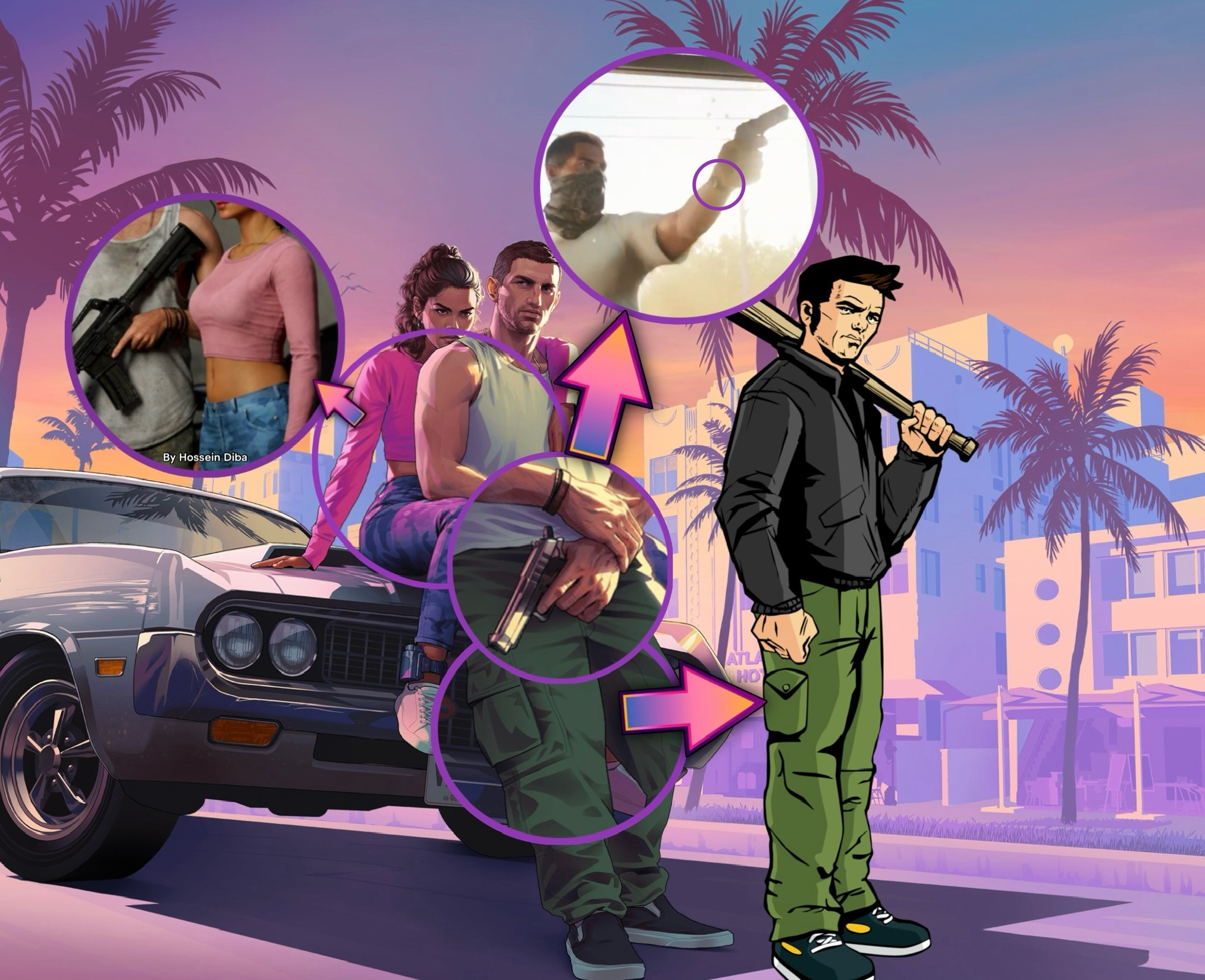 GTA 6 leaked footage shows seamless character switch between Jason