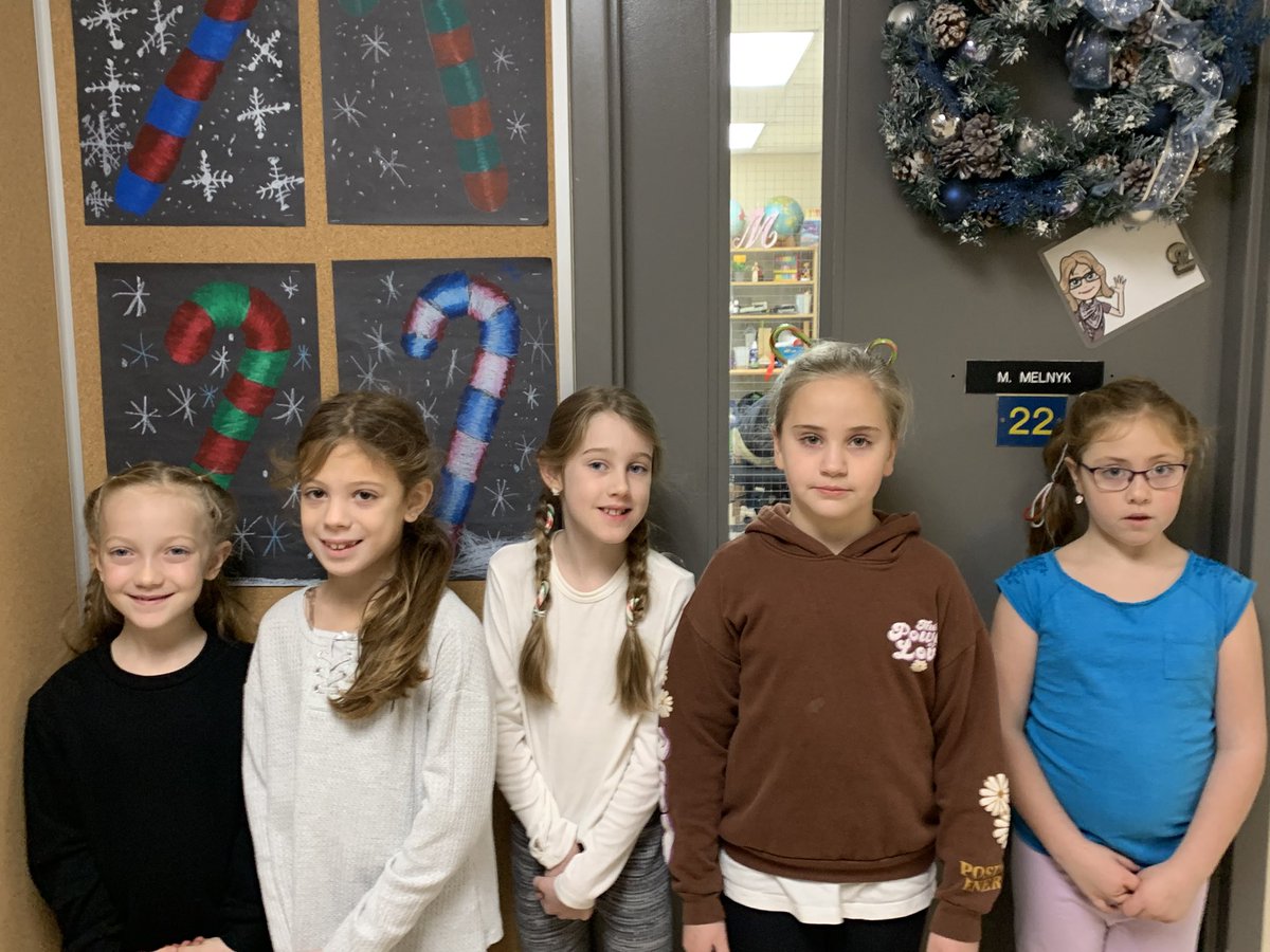 ms_melnyk's tweet photo. It’s Candy Cane Day in Room 22. Look at some creative candy cane hair styles! https://t.co/ANjJAFa5i0