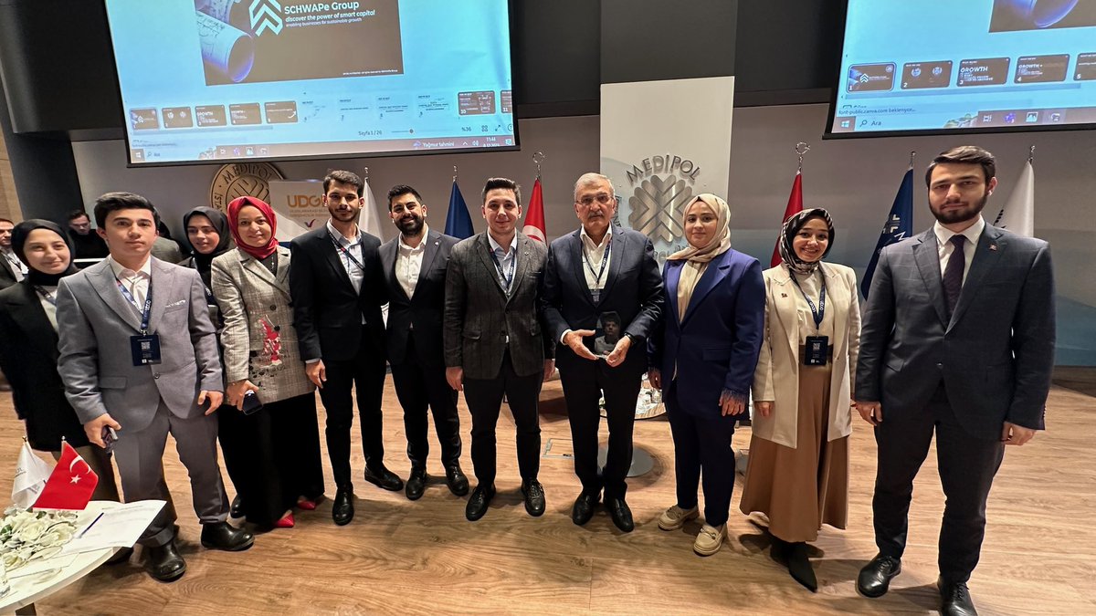 Medipol Üniversitesi ev sahipliğinde, <a href="/udgdernegi/">Uluslararası Dijital Girişimcilik Derneği</a> ve <a href="/Beykoz_Bld/">Beykoz Belediyesi</a> iş birliğinde gerçekleşen Uluslararası Dijital Girişimcilik Zirvesi’ne katıldık, gençlerle bir araya geldik.

Çağı okuyan, tüketen değil üreten, teknolojinin gelişimine katkı sunan bir gençlik hedefliyoruz!

Bu