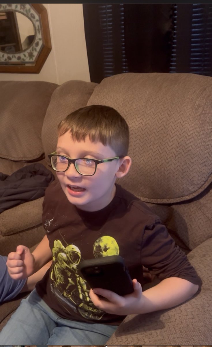LexyLee93's tweet photo. Flag football ended last night. As we neared the end of the season a new opportunity arose for Parker. He decided to audition for Michael Banks in Mary Poppins. The cast list was posted yesterday; here is his reaction to learning he was cast as Michael Banks. So proud of Parker! https://t.co/ulYdCO4BMx